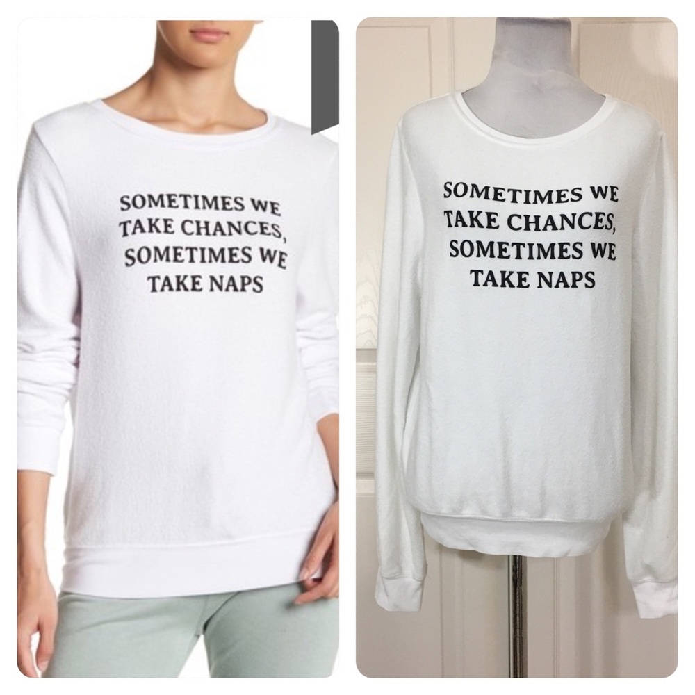 NWT! WILDFOX Sometimes Baggy Beach Sweatshirt